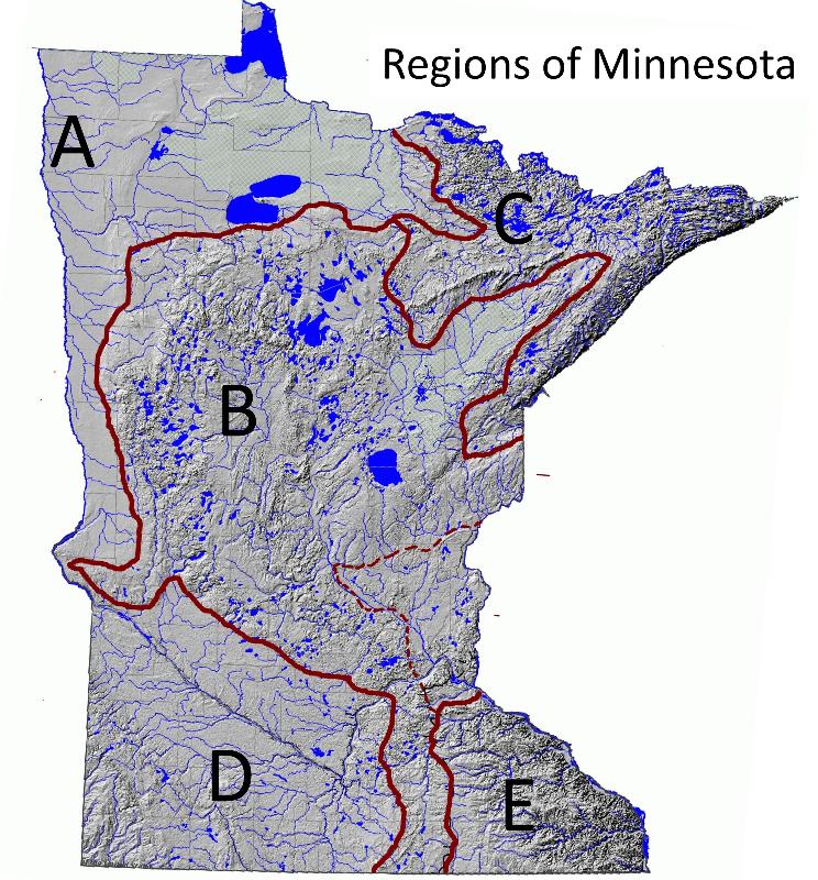 Minnesota geographic regions